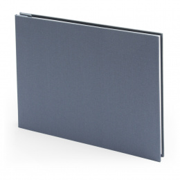 Post Bound Photo Album LEINEN night blue | 32 x 22,5 cm, 20 sheet cream