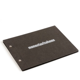 Photo Album MOMENTAUFNAHMEN black