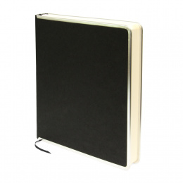 Guest Book BASIC black | 28 x 24 cm, 144 sheet blank