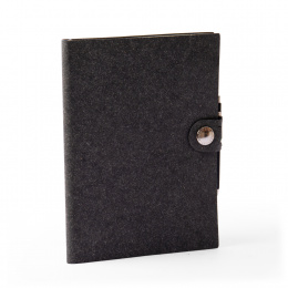 Week Planner LEFA with pen grey | 17 x 24 cm,  1 week/double page