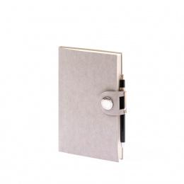 Week Planner NOX with pen grau | 12 x 16,5 cm,  1 week/double page