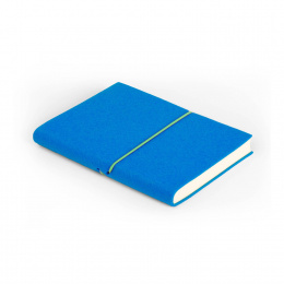 Week Planner FILZDUETT felt dark turquoise/elastic green | 12 x 16,5 cm,  1 week/double page