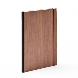 Week Planner PURIST WOOD Nut | 17 x 24 cm,  1 week/double page