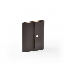 Week Planner SCRIVO dark brown | 12 x 16,5 cm,  1 week/double page