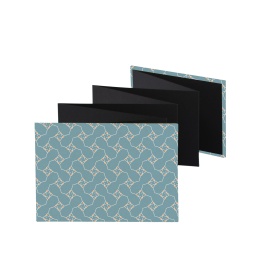 Leporello Album SUZETTE  Marais | 13 x 18 cm, landscape format, for 14 photos black