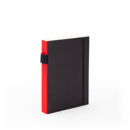 Notebook PURIST red | 12 x 16,5 cm, 144 sheet blank
